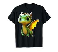 Dragon Petit Bébé Vert Dragon Doux Dragons T-Shirt