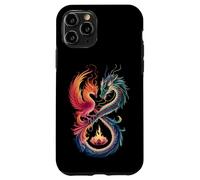 Dragon Phoenix Symbole Infini Yin Yang Balance Coque pour iPhone 11 Pro