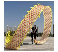 Dragon Poi Jonglerie Jouet avec Rubans de Soie Fluide pour Fitness en Plein Air et Jeu dans les Jardins, Parcs et Plages