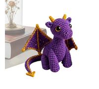 Dragon Positif Dragon tricoté de Poche Jouet inspirant avec Carte