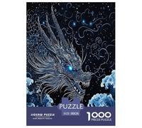 Dragon Puzzle 1000 Pièces Educa Jouet en Bois Divertissement Créatif De l'art De La Décoration Jeu Éduchatif Challenge Toy Adultes & Enfants des 14 Ans 38x26cm/1000pcs