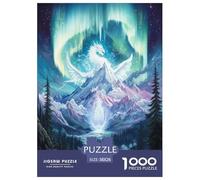 Dragon Puzzle 1000 Pièces Educa Jouet en Bois Divertissement Créatif Décoration Intérieure Jeu Éduchatif Challenge Toy pour Adultes Et Enfants À Partir De 12 Ans 38x26cm/1000pcs