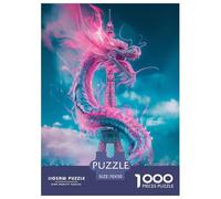 Dragon Puzzle 1000 Pièces Educa Jouet en Bois Divertissement Créatif DécoRation Intérieure Jeu Éduchatif Challenge Toy Adultes Et Enfants À Partir De 14 Ans 70x50cm/1000pcs