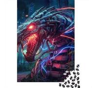 Dragon Puzzle À 1000 Morceaux Papier Épais Dragon mécanique Puzzle Familial Passionnés De Casse-tête Compatible Plateau Activité Lien Familial 52x38cm/1000pcs