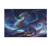 Dragon Puzzles en Bois Adultes Et Adolescents 1000 Pieces EnfFourmis Puzzle Décoration Mur Moderne Art Jouets Cadeau IntéressFourmis （75×50cm）