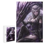 Dragon Queen Armor Set : Activité Détente À La Maison, 1000 PCS Puzzle À Exposer, avec Une Image Décorative Une Fois Terminé