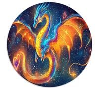 Dragon Quest 1000 Piece Puzzle Rond, pour Enfants Adult Éduchatif DécoRation pour Enfants Cadeau De Qualité Supérieure 1000pcs (67.5x67.5cm)