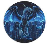 Dragon Quest 1000 Pièces Puzzle Circulaire Matériaux Recyclés Jeu Cadeau Unique Adultes Enfants 1000pcs (67.5x67.5cm)