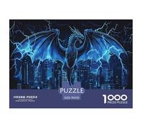 Dragon Quest 1000 Pièces Puzzles pour Adultes, Parfait pour Les Amateurs De Puzzles, Cadeau, Jouet pour Enfant, Jeu Éduchatif, Qualité Premium 70x50cm/1000pcs