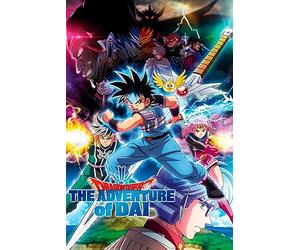 Dragon Quest - Dai vs Dark Army - Poster imprimé - Dimensions : 61 x 91,5 cm