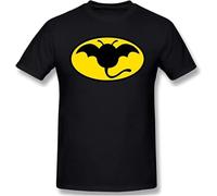 Dragon Quest Funny Manga T-Shirt Drackyman Unique Design Crewneck Cotton for Men Black Manches Courtes(Medium)
