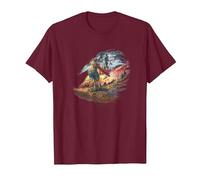 Dragon Quest I & II HD-2D Remake Art T-Shirt, Homme, Marron, 3XL