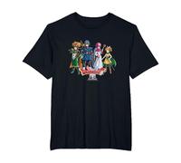 Dragon Quest I & II HD-2D Remake Heroes Art des héros T-Shirt, Homme Grandes Tailles, Noir, 6X Tall