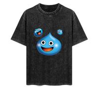 Dragon Quest Mens Black T-Shirt Graphic Tee Printed Unisex Shirt XL