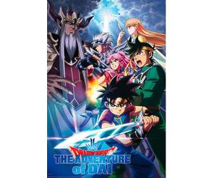 Dragon Quest Poster Dai vs Dark King 61 x 91,5 cm + 1 poster de 61 x 91,5 cm