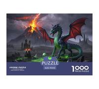 Dragon Quest1000 Piece Jigsaw Puzzle for Adults Educhational Games Fun and Challenging Home Decors Great Cadeau Idea70x50cm/1000pcs