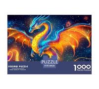 Dragon Quest1000 Pièces Puzzle Familialcréatures mythiques pour Adultes De Jeu pour Adultes Premium avec Défis Paysagedes QuatreSaisons 38x26cm/1000pcs
