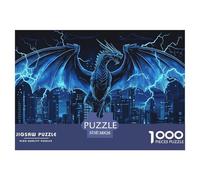 Dragon Quest1000 Pièces PuzzlePièces créatures mythiques pour Adultes De Jeu pour Adultes Parfaitpourla Détente Créativité Et CommeCadeau38x26cm/1000pcs