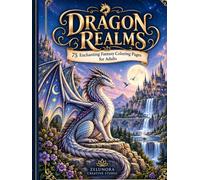 Dragon Realms: Enchanting Fantasy Coloring for Adults Featuring Dragons, Magical Creatures, Castles and Mystical Worlds