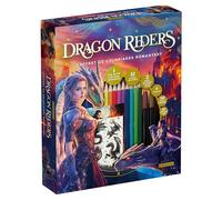 Dragon Riders Coffret de coloriage romantasy (avec accessoires)