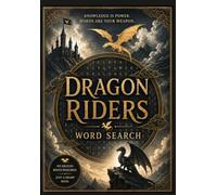 Dragon Riders Word Search: Word Search with Easy to Read Print About Fantasy, Dragons, Sorcery, and More! | 6x9 Inches, 50 Puzzles