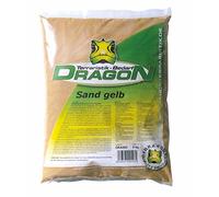 Dragon Sable pour terrarium - Couleur : jaune - Sans poussière - Convient également pour les aquariums - 5 kg