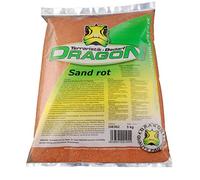 Dragon Sable pour terrarium - Couleur : rouge - Sans poussière - Convient également pour les aquariums - 5 kg