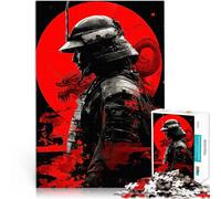Dragon samouraï Japonais Puzzles 1000 pièces pour Adolescents pour s'amuser en Famille est idéal comme Cadeau pour Toute la Famille 38x26cm