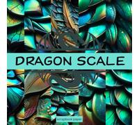 Dragon Scale Scrapbook Paper: 8.5x8.5 Paper size, Skin Of Dragon Pattern For Scrapbooking, Junk Journal, Double Sided Decorative Craft Paper, Wrapping Paper, and more
