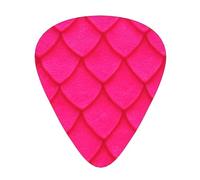 Dragon Scales Lot de 12 médiators avec 3 épaisseurs et boîte de rangement, médiators en ABS pour guitare basse électrique