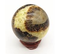 Dragon Septarian Stone Crystal Ball,Crystal Sphere,Decor Rock Ball for Home Office Dining Table and Wedding Décor,5~6cm