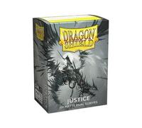 Dragon Shield - 100 Manchons Taille Standard Dual Matte Justice