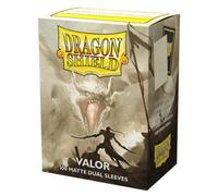 Dragon Shield 100 Protège-cartes Matte Dual Format Standard Valor