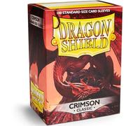 Arcane Tinmen – Protèges-cartes Dragon Shield Classic – Format standard – 100 pièces – Crimson