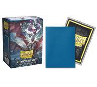 Dragon Shield - 100 Protège-cartes Standard - Dual Mat Blue/Silver