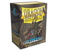 Dragon Shield 100 Protège Cartes Standard Marron (EN)