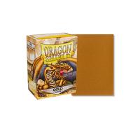 Dragon Shield - 100 Protège-cartes Standard - Or Mat