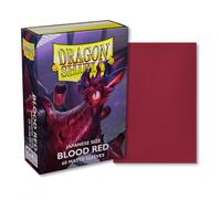Dragon Shield - 60 Protège-cartes Taille Japonaise - Blood Red Mat