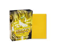 Dragon Shield - 60 Protège-cartes Taille Japonaise - Jaune Mat