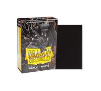 Dragon Shield - 60 Protège-cartes Taille Japonaise - Noir Mat