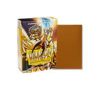 Dragon Shield - 60 Protège-cartes Taille Japonaise - Or Mat
