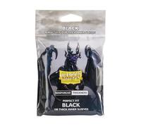 Dragon Shield AT-13005 Perfect Fit Lot de 100 inserts extra épais Noir