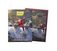 Dragon Shield Brushed 100 Art Sleeves - Bustines Protectrices CHRISTMAS 2023 mtg