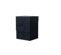 Dragon Shield Card Deck Box - Deck Shell: Bleu nuit/Noir - Durable et robuste TCG, OCG Card Storage - Compatible avec Pokémon Yugioh Commander et MTG Magic : The Gathering Cards