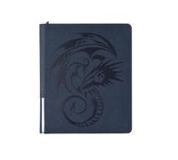 Dragon Shield Classeur à 9 pochettes pour cartes avec fermeture éclair Bleu nuit