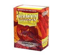 Dragon Shield - Classic Standard Size Sleeves 100Pk - Crimson, ART10021