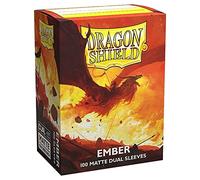 Dragon Shield Dual Matte Ember Standard Size 100 ct Card Sleeves Individual Pack