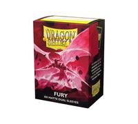 Dragon Shield – Protège-cartes Matte Dual FURY – 100 manches – MTG / Pokémon