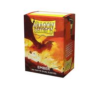 Dragon Shield Ember Dual Matte Standard Protège-Cartes 100ct TCG MTG