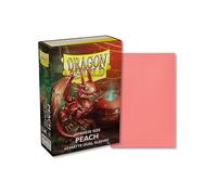 Dragon Shield Japanese Dual Matte Peach Piip Pochettes pour cartes 60 unités Golden Golden One Size